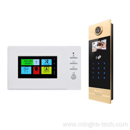 720PDisplay Intercom System Smart Home Video Door Phone